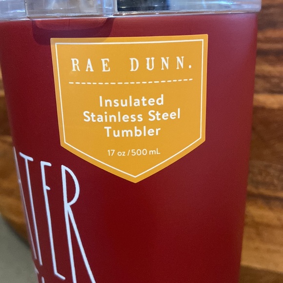 NWT Rae Dunn Sweater Weather Insulated Stainless Steel Tumbler - Picture 2 of 5